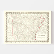 map of Arkansas