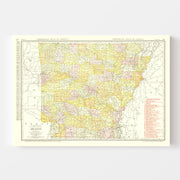 map of Arkansas