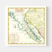 map of California