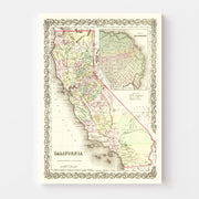 map of California