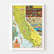 map of California