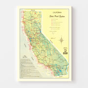map of California