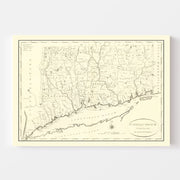 map of Connecticut