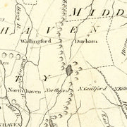 old Connecticut map