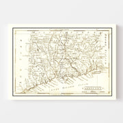 map of Connecticut