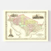 map of Washington