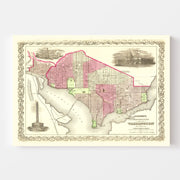 map of Washington