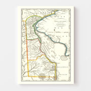 map of Delaware
