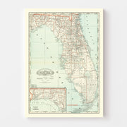 map of Florida