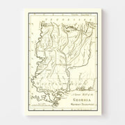 map of Georgia
