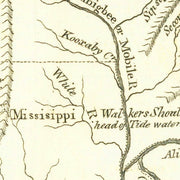 old Georgia map