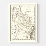 map of Georgia