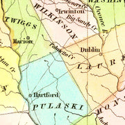 old Georgia map