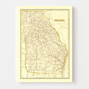 map of Georgia