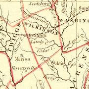old Georgia map