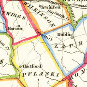 old Georgia map