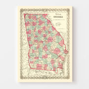 map of Georgia