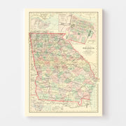 map of Georgia