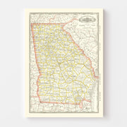 map of Georgia