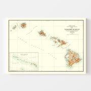 map of Hawaii