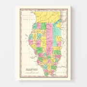 map of Illinois