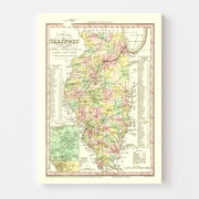map of Illinois