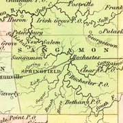 old Illinois map