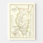 map of Illinois