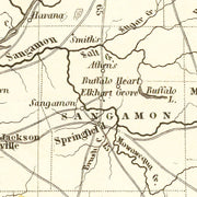 old Illinois map