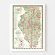 map of Illinois