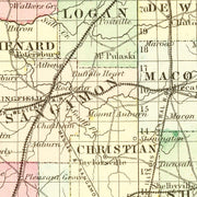 old Illinois map