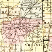 old Illinois map
