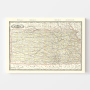 map of Kansas