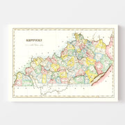map of Kentucky