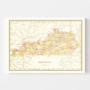map of Kentucky