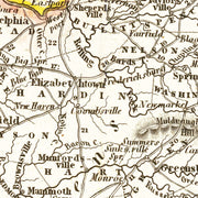 old Kentucky map