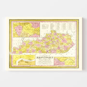 map of Kentucky