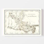 map of Louisiana