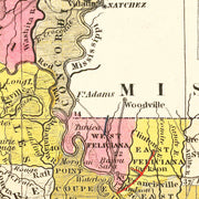 old Louisiana map