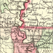 old Louisiana map