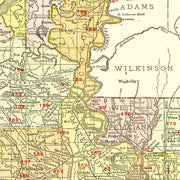 old Louisiana map