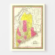 map of Maine