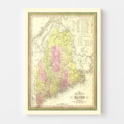 map of Maine
