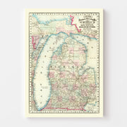 map of Michigan