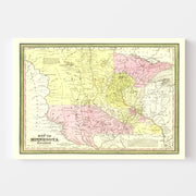 map of Minnesota