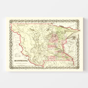 map of Minnesota