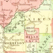 old Minnesota map