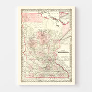 map of Minnesota