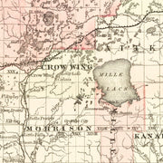 old Minnesota map
