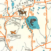 old Minnesota map